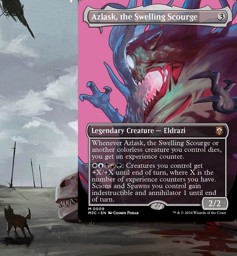 Azlask, the Swelling Scourge Commander Deck Pre-built Ready-to-Play ELDRAZI Alt - Picture 1 of 13