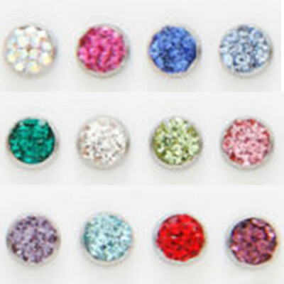Dermal Anker Aufsatz Juwel Glitzer 5 mm Anchor Head Aufsatzkugel 1,2 mm
