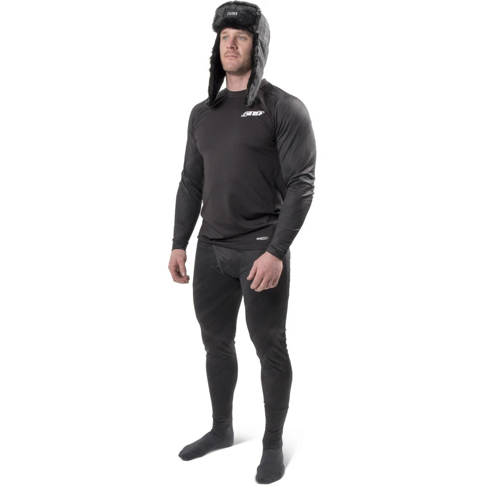 Nueva Camisa para Motos de Nieve 509 FZN LVL 1, Capa Base Negra, Cálida Suave Extra Pequeña Foto 3 de 4