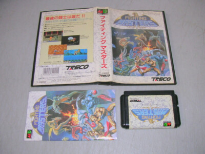 Fighting Masters Sur Sega Mega Drive - Version Japonaise Originale Avec Notice (Treco T-24063)