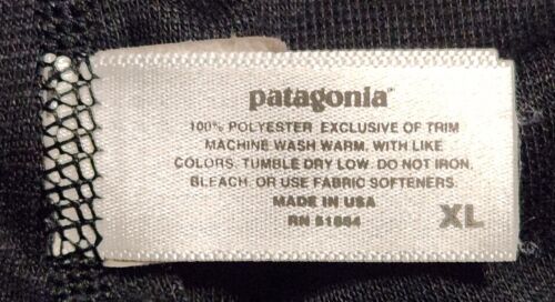 Patagonia Men’s XL Capilene Base Layer Long Underwear Bottoms Pants Black USA - Picture 7 of 8