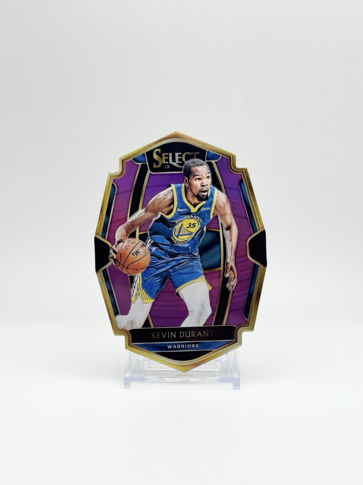 2018-19 Select Kevin Durant Premier Level Purple Die Cut /99 #138