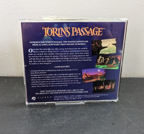 Shivers: PC Game, Sierra online, 1995, CD-ROM Jewel Case - Picture 3 of 3