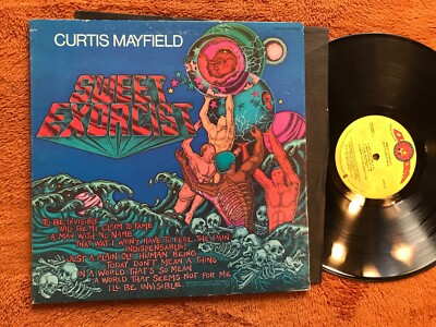 Curtis Mayfield ‎Sweet Exorcist 1974 Curtom CRS 8601 orig soul