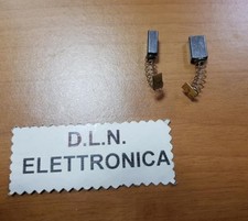 SPAZZOLE DI CARBONIO 2PZ X  SEGHETTI TRAPANI ELETTRIC 6x10x14,8 mm RICAMBI