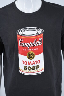 Uniqlo x Andy Warhol Campbells Soup Can T-Shirt Mens Large | eBay