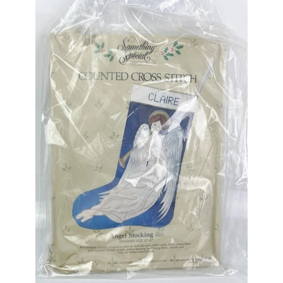 Stocking Angels & Cherubs Cross Stitch Kits