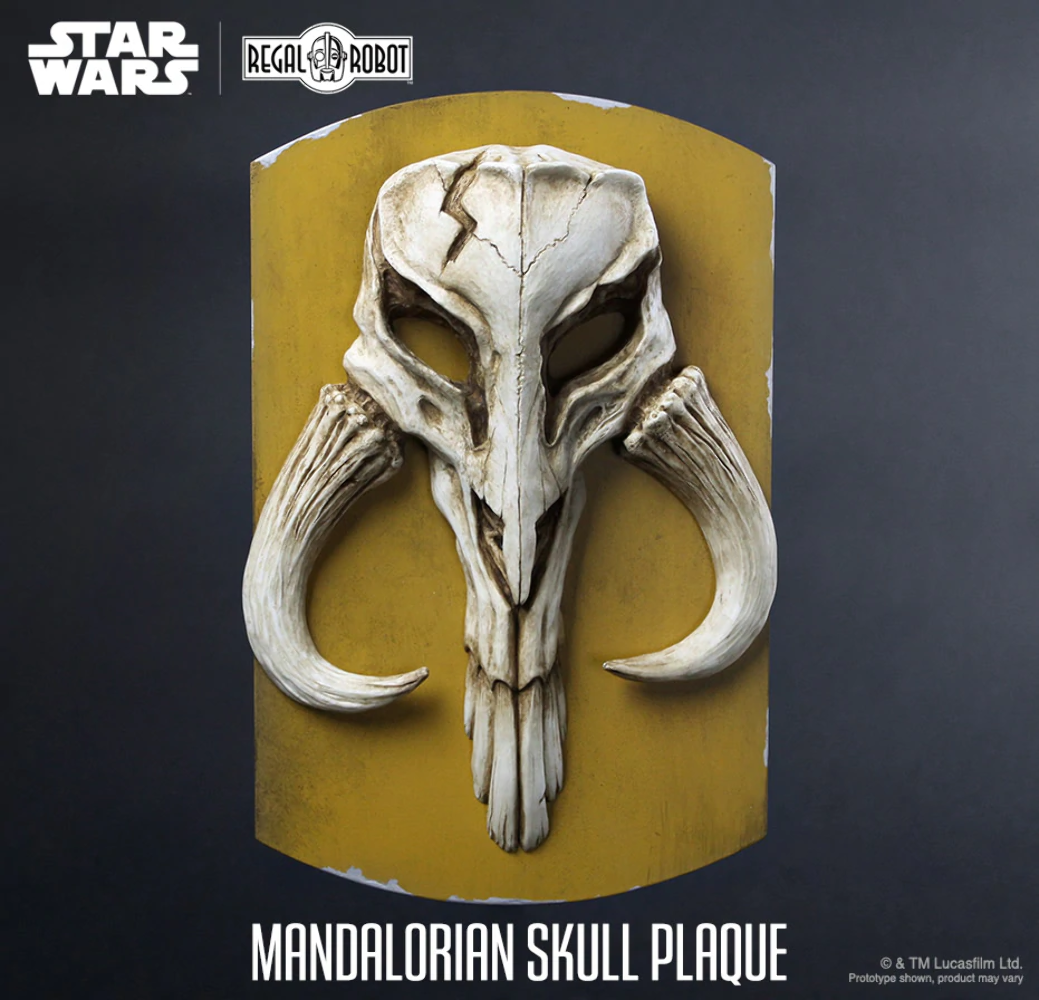 REGAL ROBOT Star Wars The Mandalorian Boba Fett Mythosaur Skull