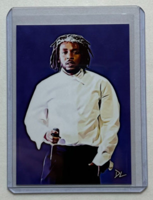 Kendrick Lamar Limited Edition Artist Signed  Rap Icon  Trading Card 3/10