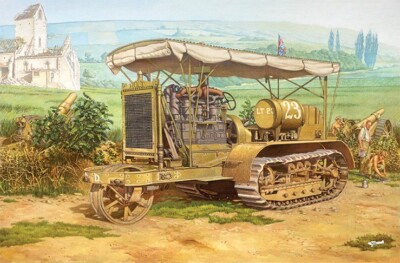 Roden Holt 75 Artillery tractor (1/35) RD-812