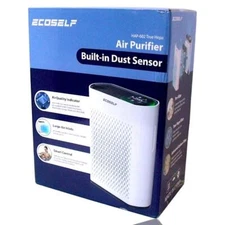 Ecoself HAP-602WF True Hepa Air Purifier w/ Wi-Fi & Dust Sensor Bright White New