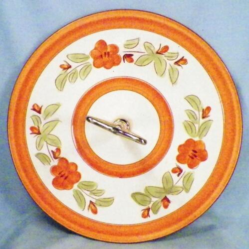 Stangl Bittersweet Serving Plate Handle Platter Redware Pottery Vintage - Picture 1 of 5