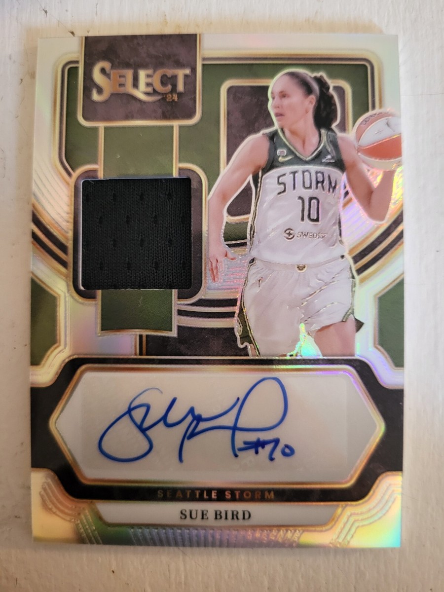 WNBA Sue Bird, L.Jackson & B.Lennox サイン SUE BIRD 2024 WNBA Panini Select AUTOGRAPH PATCH AUTO SP