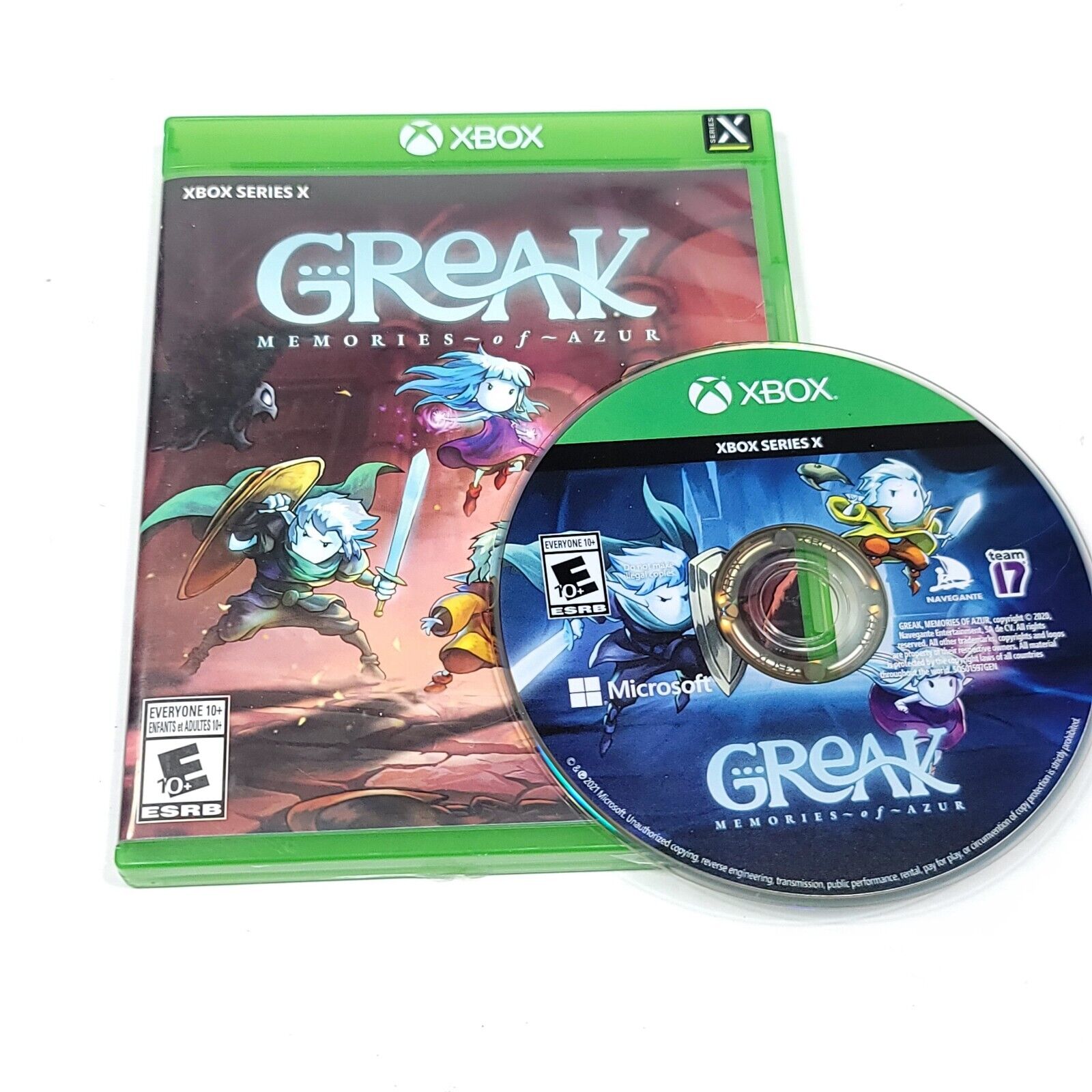 Greak: Memories of Azur Xbox Series X Video Game