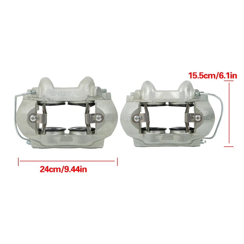 Pinza de freno delantera izquierda y derecha LABLT para Ford Mustang Fairlane Ranchero 1967 Foto 3 de 4