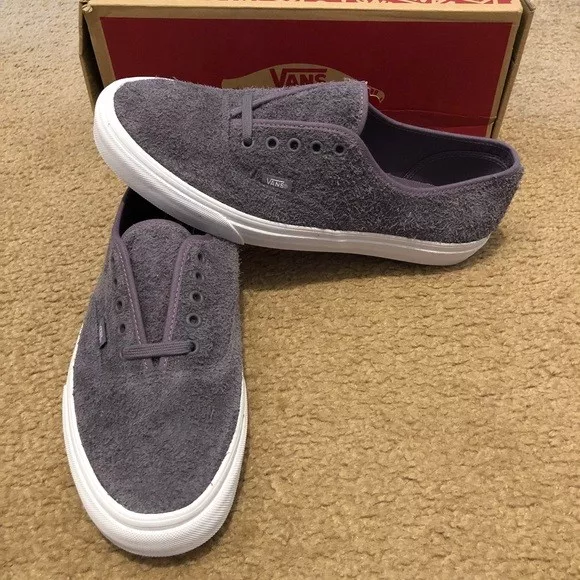 vans authentic hairy suede