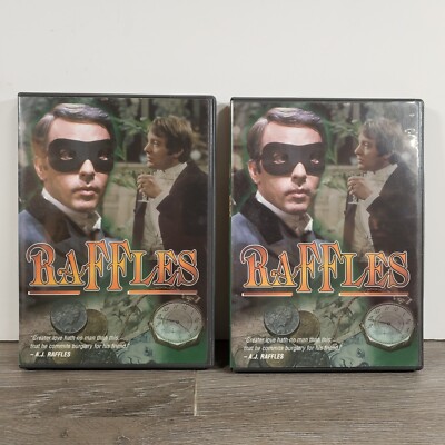 RAFFLES BRITISH CRIME DRAMA COLLECTION 1 THE FIRST STEP 2 DVD SET 2002 GRANADA