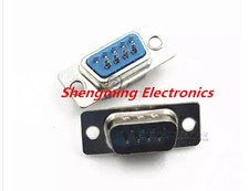 50PCS 10PCS DB9 RS232 Serial 9 Pin male Plug Connector
