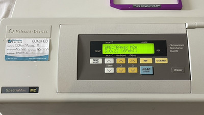 Molecular Devices SpectraMax M2e Multi-Mode Microplate Reader Power On Tested