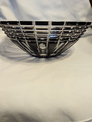 Caesar Crystal Bohemiae black Nordika bowl - please read