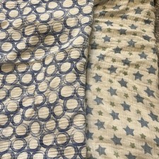 Aden  Ansis Two Large Baby Muslim Swaddle Blankets