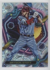 2023 Topps Cosmic Chrome Nucleus Refractor Bryson Stott #82