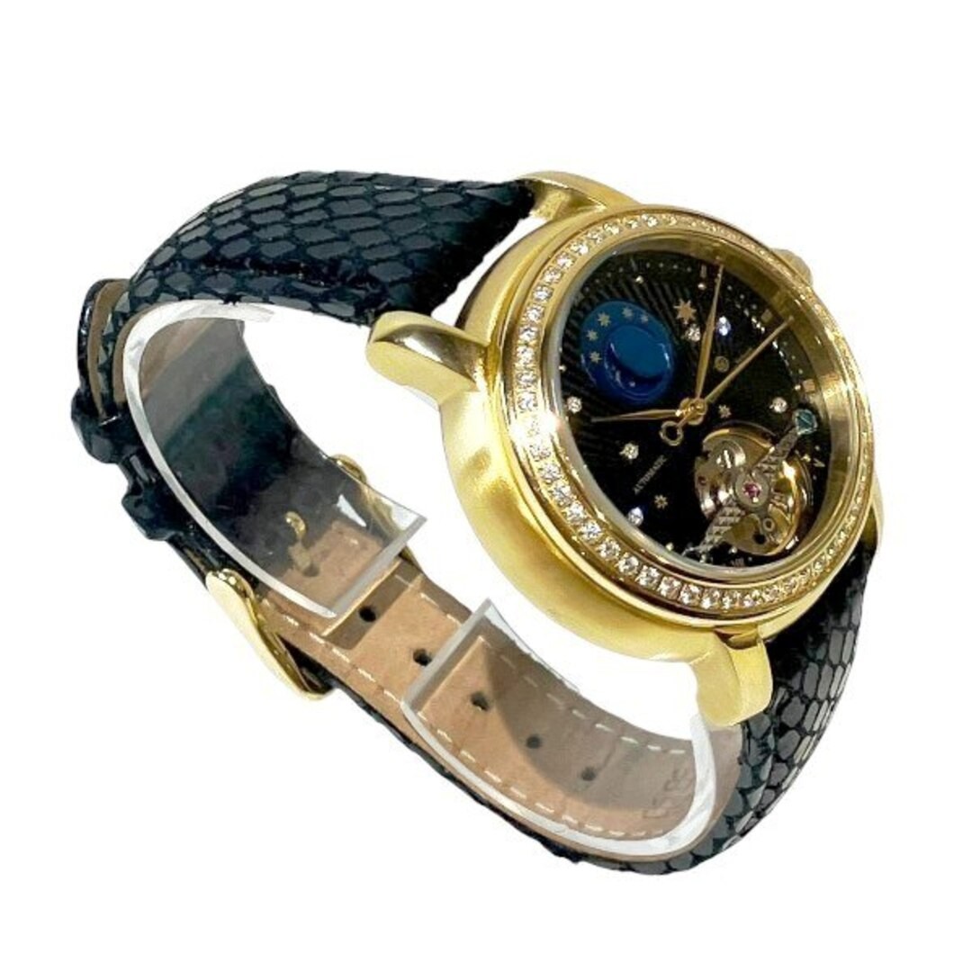 Constantine Wise Skeleton Automatic Men's Watch Black Dial Used From Japan From image 3