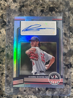 2023 PANINI USA STARS & STRIPES AUTO AUTOGRAPH BRYCE ELDRIDGE MINT /100 GIANTS