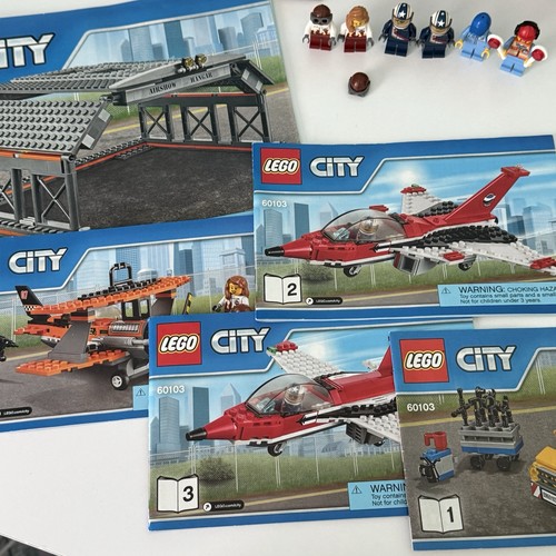 LEGO City 60103 Airport Air Show Set Complete With Minifigs and Manuals Retired - Picture 8 of 8