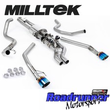 Milltek Auspuff Ranger Raptor Anlage ventiliert (3.0 V6 Twin Turbo) blau Ti SSXFD451