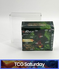 MTG LORD OF THE RINGS TALES OF THE MIDDLE EARTH SEALED BOOSTER BOX WITH ACRYLIC