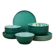 Mainstays Becky G 10-Pc Dinnerware Set – NEW GREEN