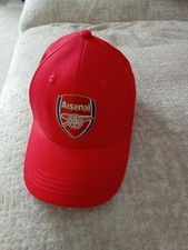 Official Arsenal FC Adjustable Mens Football Cap Brand  New