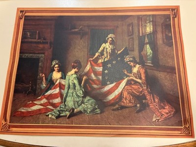 Lot 7  Renown Famous Paintings Canvas Paper De Luxe  Reproductions 16.25''x12.25''