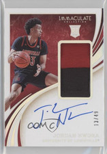 2020-21 Immaculate Collection Collegiate Basketball 2020-21 Immaculate Collection Collegiate Basketball