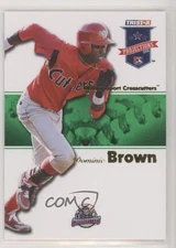 2008 TRISTAR PROjections Green /50 Domonic Brown #231
