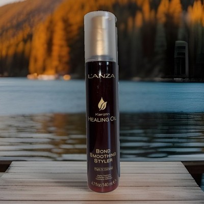 L ANZA KERATIN HEALING OIL BOND SMOOTHING STYLER 4.7 OZ HAIR TREATMENT / LANZA