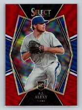 2022 Panini Select #104 A.J. Alexy Red #/199