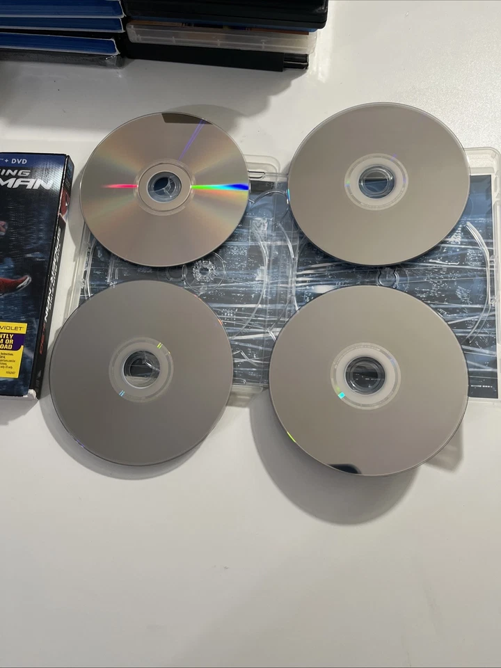 The Amazing Spider-Man (3D Blu-ray DVD 2012, 4-Disc) W/LENTICULAR SLIPCOVER - Image 3 of 3