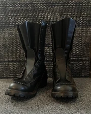 Wesco Custom 12" Jobmaster Lace-to-Toe Combat Boots sz 8D