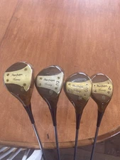 MacGregor  Tourney Ben Hogan Oil Hardened Persimmon Wood Set 1, 2 3 4 Pro Model