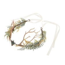 Antler Crown Women's Fairy Circlet Costume Headpiece Renaissance