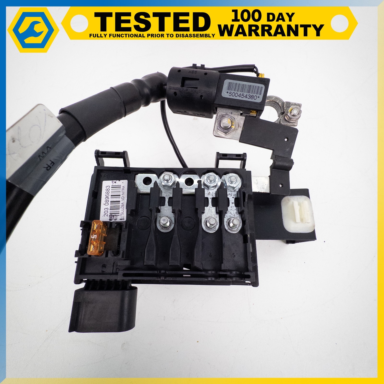 03-13 BENTLEY CONTINENTAL GT RIGHT POSITIVE BATTERY CABLE HARNESS OEM