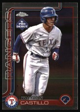 2025 Topps Pro Debut Chrome Yolfran Castillo #PDC-51 ACL Rangers