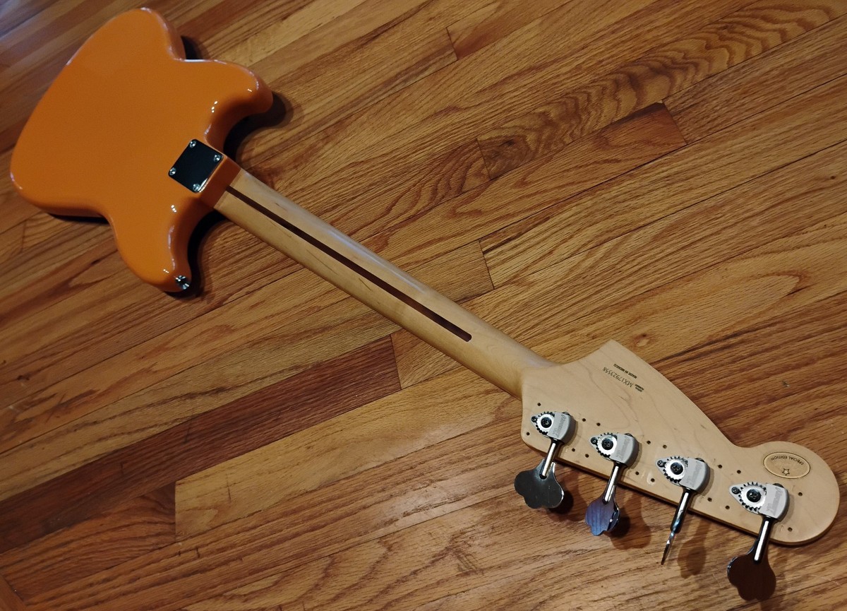 Fender Limited Edition Mustang PJ Short Scale Electric Bass Guitar