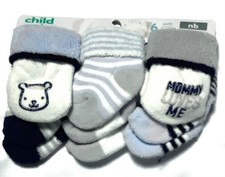Child Of Mine By Carters Baby Boy Ankle Cuff Socks, Size Newborn, 6 Pairs