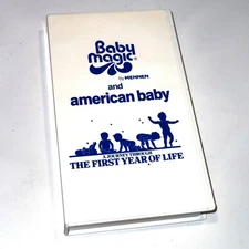 Baby Magic Mennen American Baby VHS First Year of Life Rare 1986 Era Promo