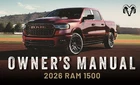 2026 Dodge Ram 1500 Truck Owners Manual User Guide