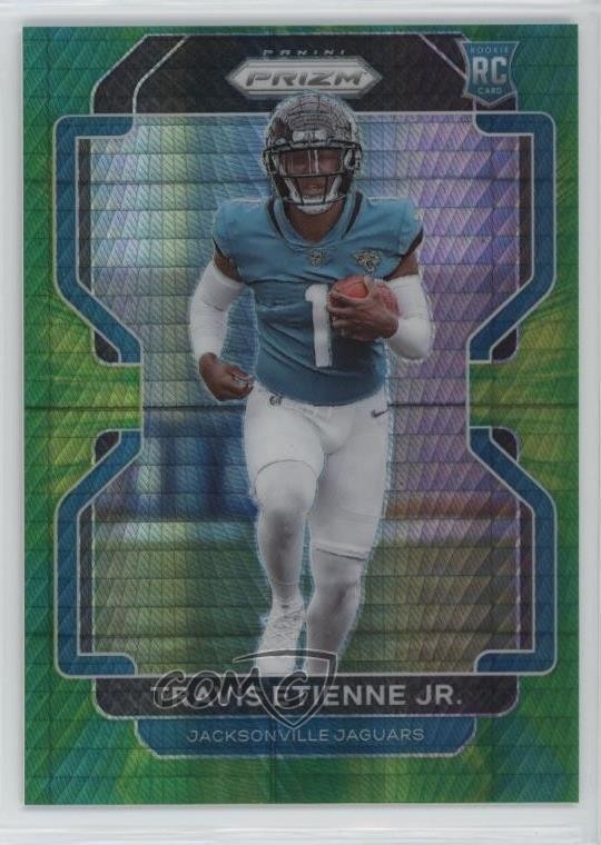 2021 Panini Prizm Rookie Hyper Prizm 172/175 Travis Etienne Jr #344 14cm