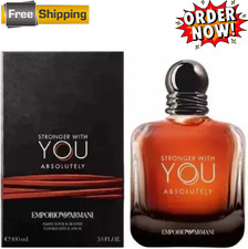 New  Sealed Stronger With You Absolutely Perfume 3.3oz   Long Lasting